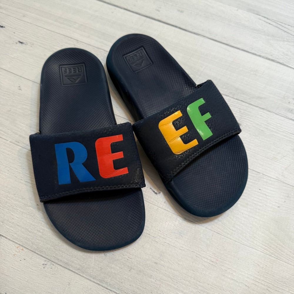Reef kids slip on shoes slides sandals 2/3